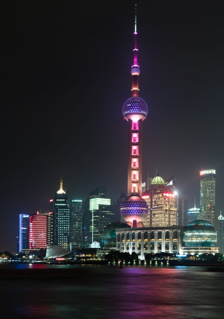 Oriental Pearl Tower, Shanghai, night