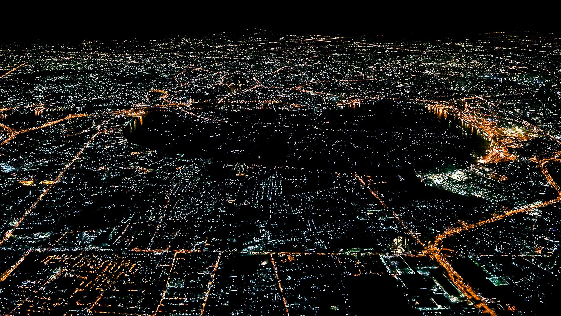 Bang Kachao, Bangkok, aerial image, Thailand