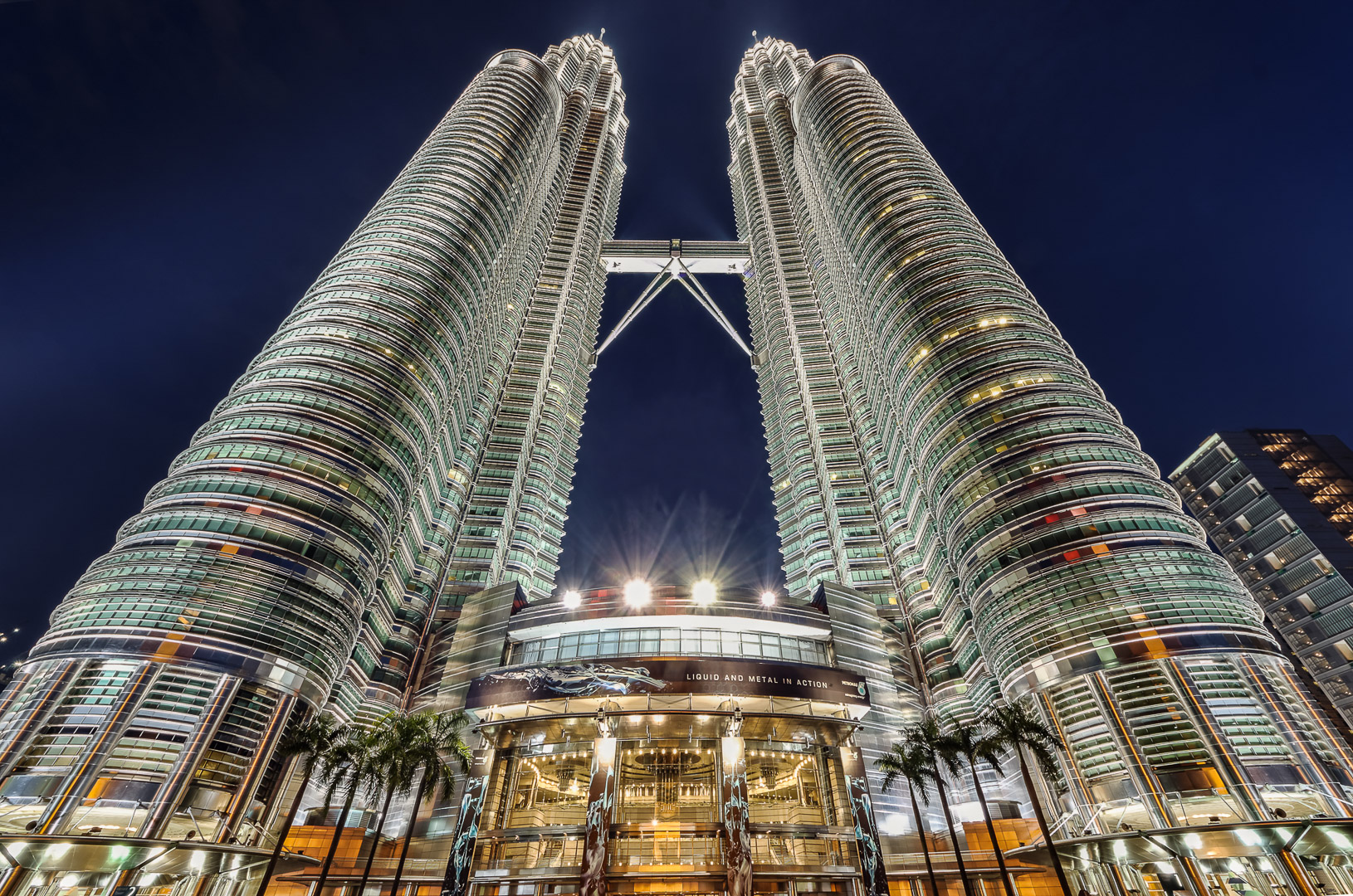 Petronas Towers, Kuala Lumpur, night